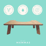 TABURETE DE MADERA · HEMORRODIES + ESTREÑIMIENTO - WEAREMAMMAS